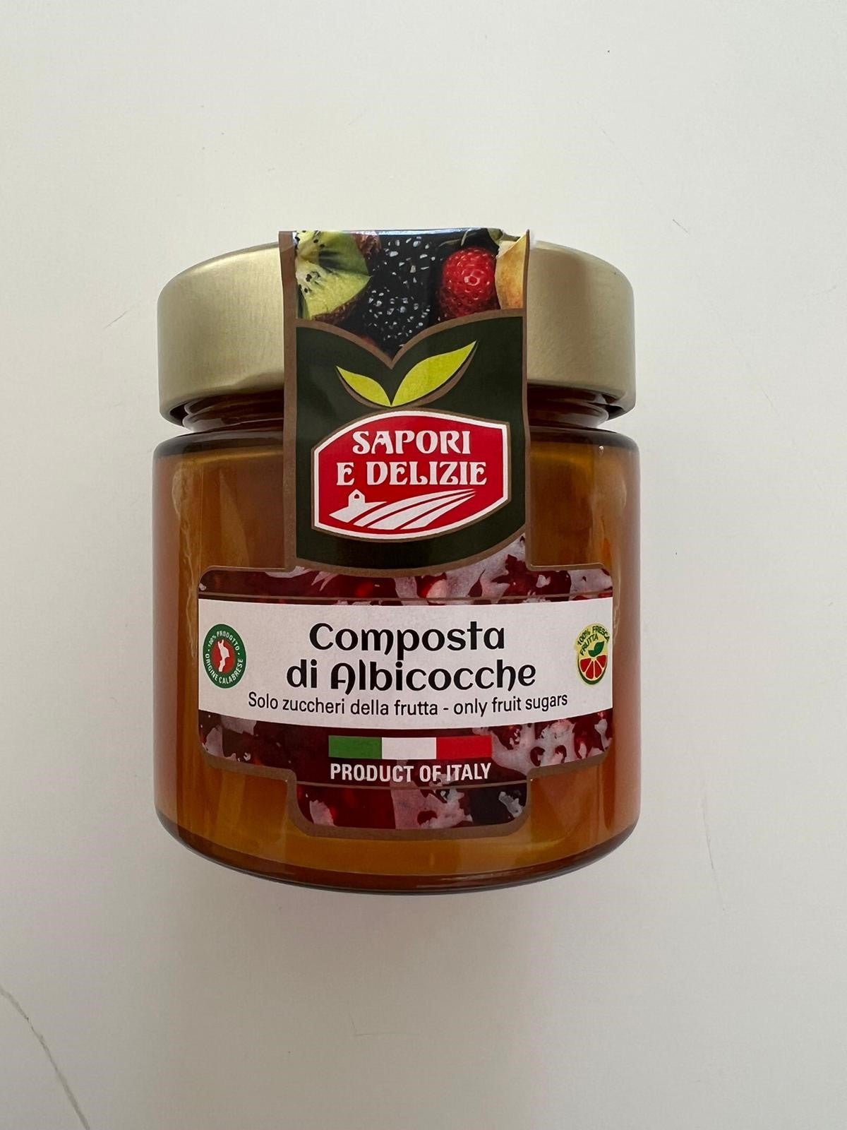 Composta di Albicocche - solo zuccheri della frutta -