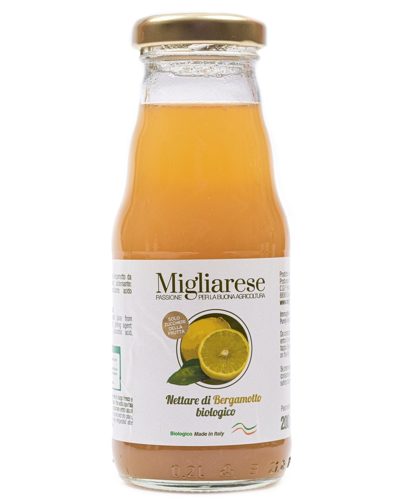 Nettare di Bergamotto Calabrese Biologico Naturale - Bibita