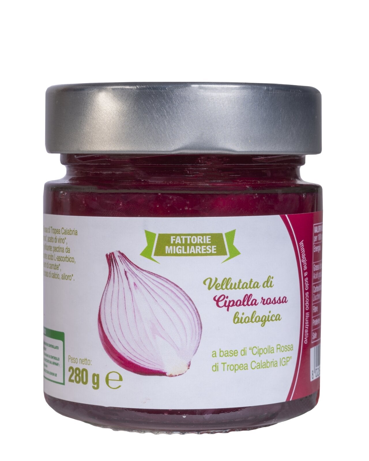 Vellutata Biologica di Cipolla di Tropea I.G.P. - Confettura