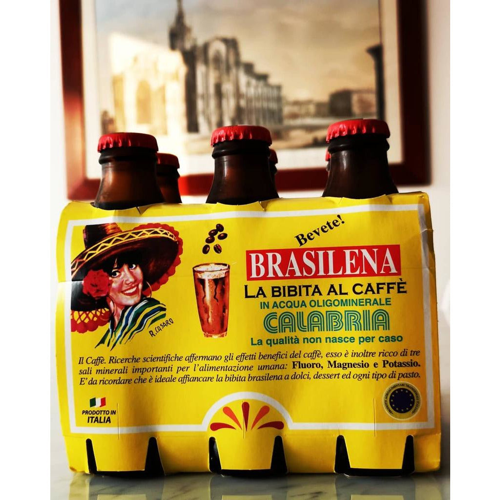 Brasilena Originale Calabrese Bibita Gassata al Caffè 1 Bottiglietta da 18cl - Nonna Calabrese.it