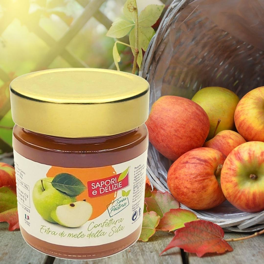 Confettura Extra di Mele della Sila Calabrese Senza
