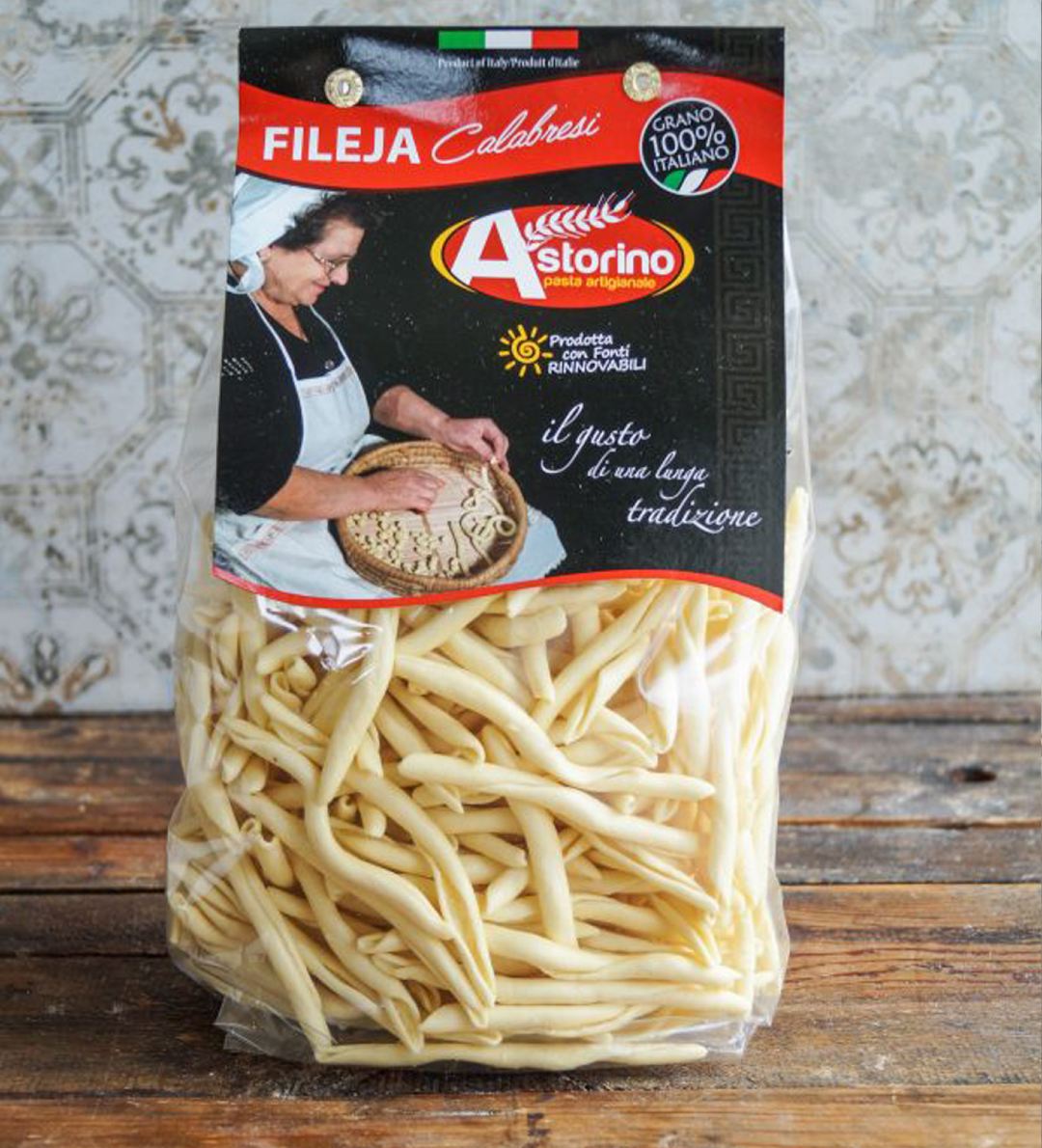 Fileja Calabrese Pasta Artigianale Nonna Calabrese di Grano Duro Italiano 500gr - Nonna Calabrese.it