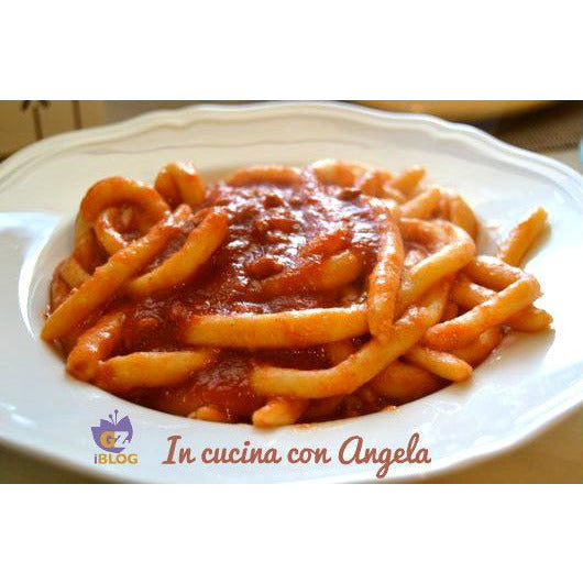 Maccheroncini Pasta Artigianale Nonna Calabrese di Grano Duro Italiano 500gr - Nonna Calabrese.it