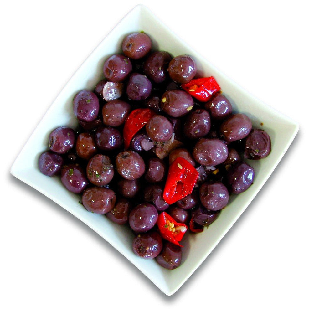 Olive Nere alla MONACALE Fresche Selezionate e Genuine 500gr - Nonna Calabrese.it