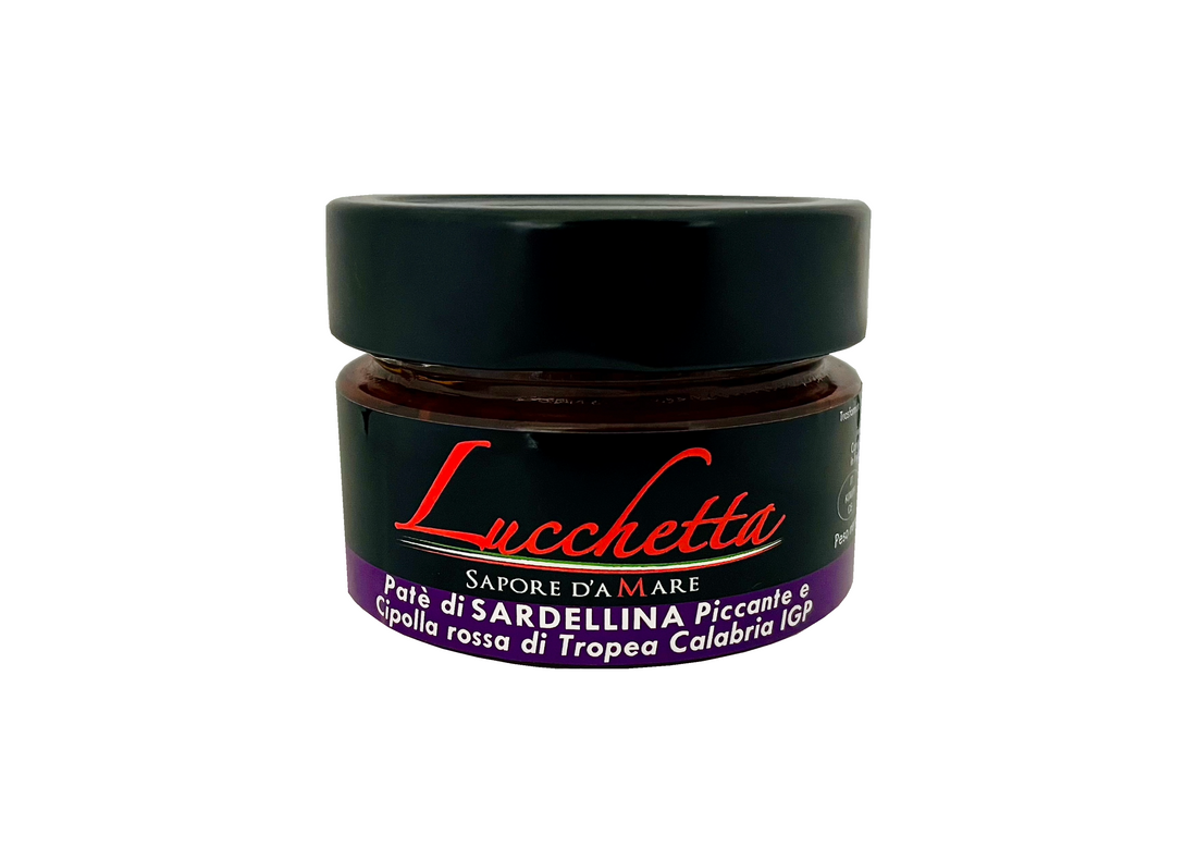 Pate’ di Sardellina PICCANTE con Cipolla Rossa Tropea