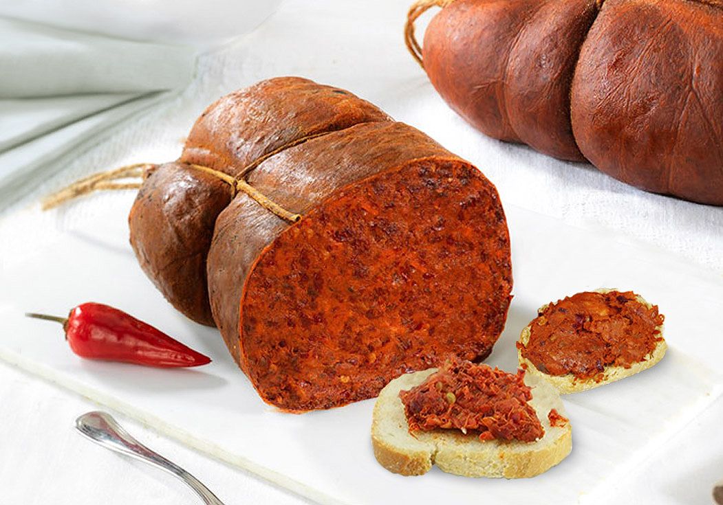 ’Nduja Calabrese di Spilinga Originale Artigianale